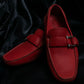 “Salvatore Ferragamo” gancino designed rubber sole loafer