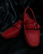 "Salvatore Ferragamo" gancino designed rubber sole loafer