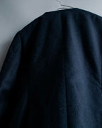 "GIANFRANCO FERRE" Virgin wool leather piping jacket