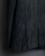 "EMMETI" goatskin quilted P coat