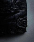 3XL Oversilhouette Faux Fur Leather Coat