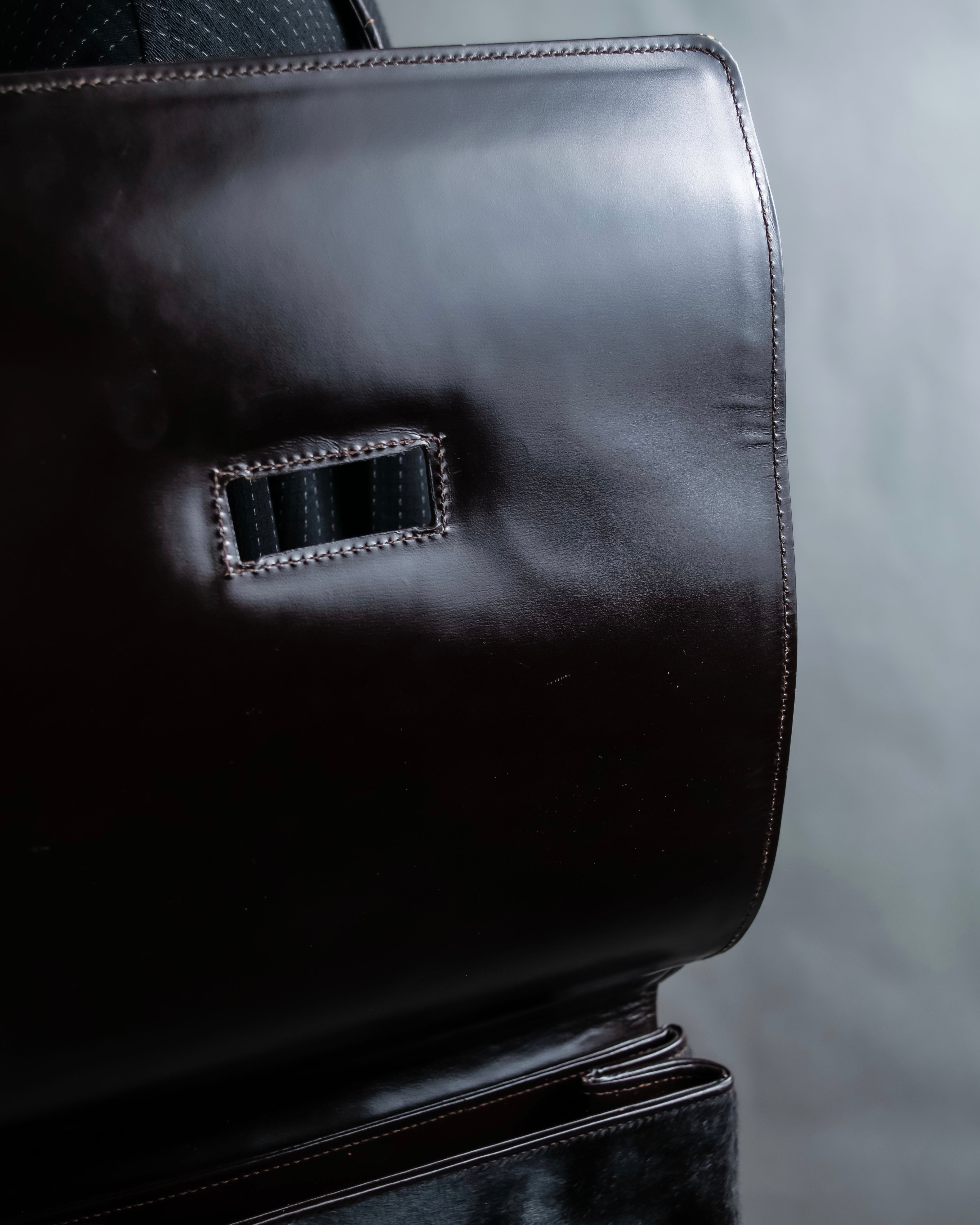 "GUCCI" Harako fur square shoulder bag