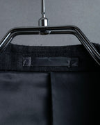 "KANSAI YAMAMOTO" Grey hidden check three-piece set up