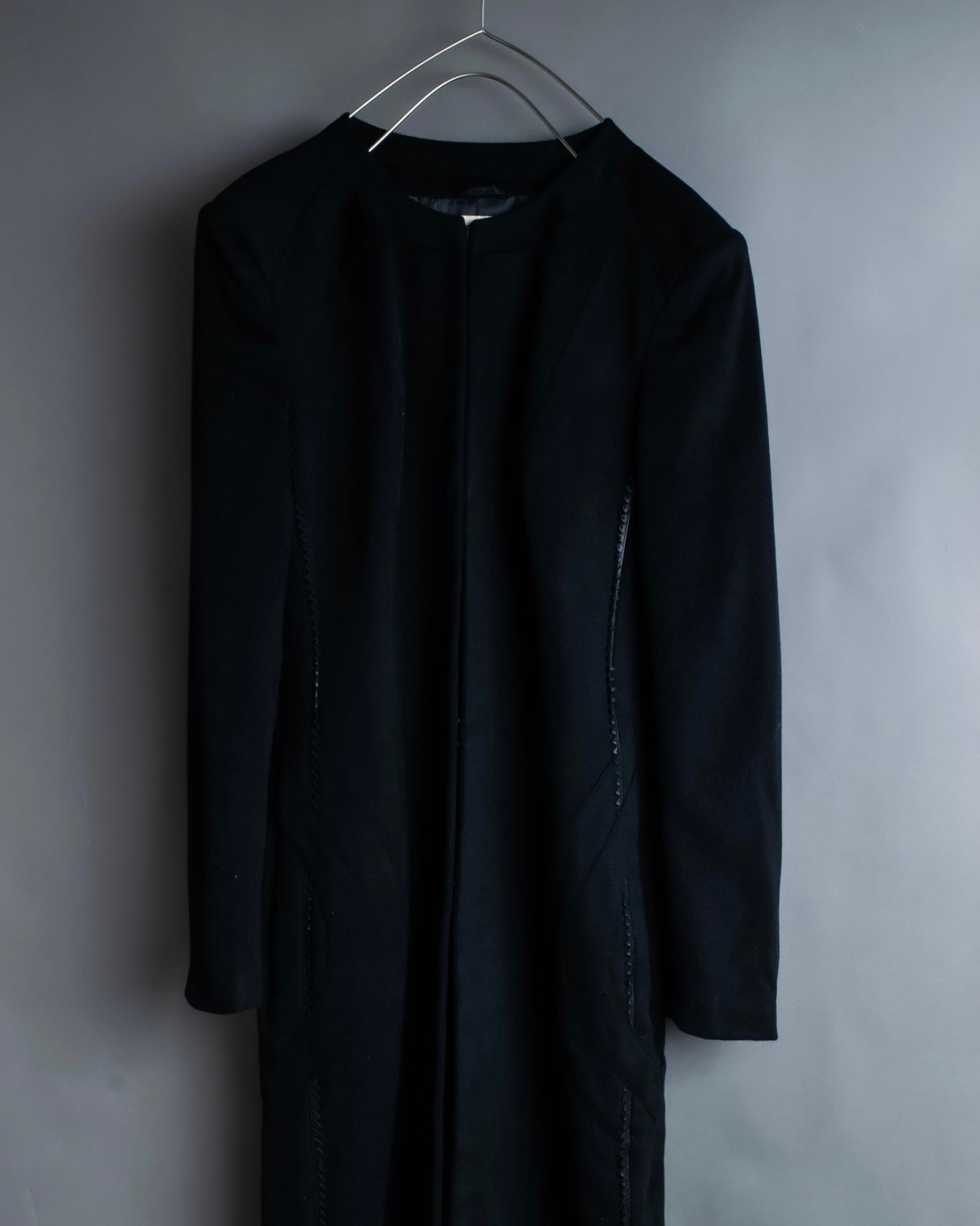 "ANTONIO BERARDI" Super long beautiful kashigora blend coat