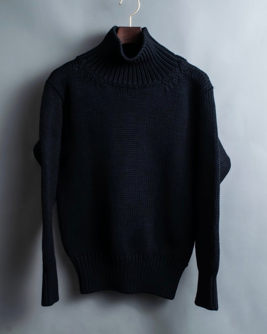 "GUCCI" Oversized high neck design rib knit