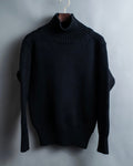 "GUCCI" Oversized high neck design rib knit
