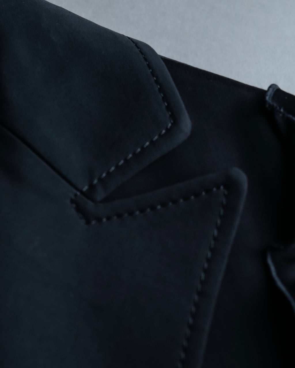 "LANVIN en Bleu" Tape-decorated tailored jacket