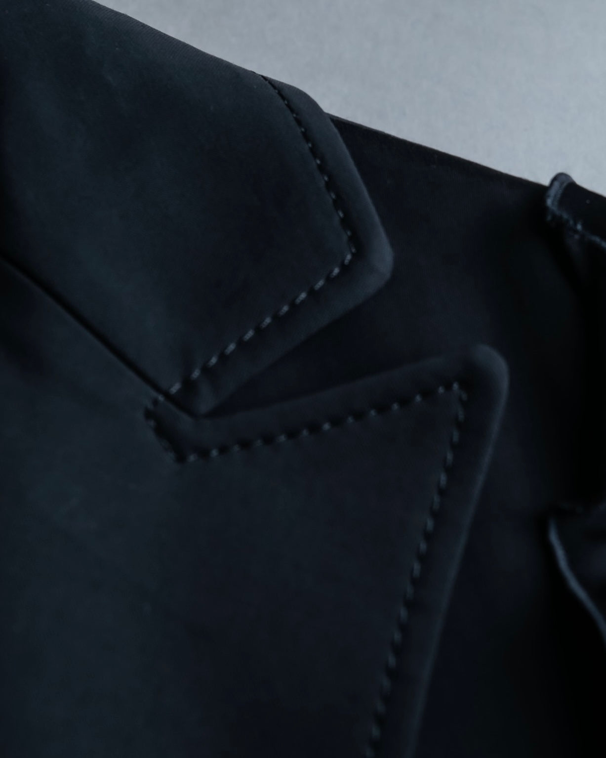 "LANVIN en Bleu" Tape-decorated tailored jacket