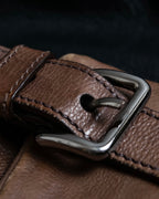 "PRADA" Real leather wrapped bag