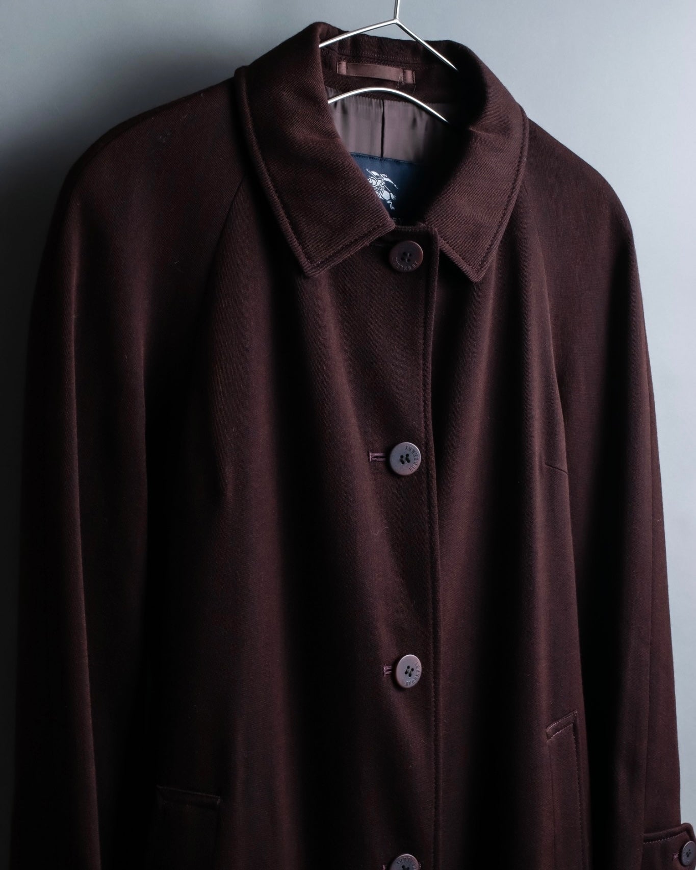 "BURBERRY 99's-" Spring Wool Long Sten Color Code