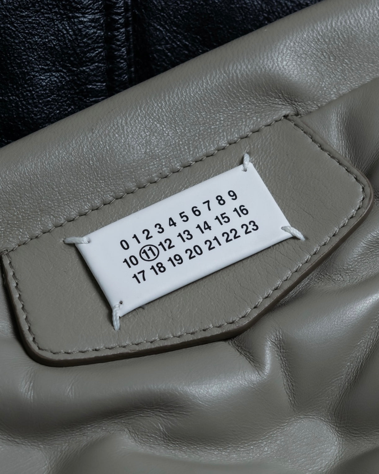 "Maison Margiela" Glam Slam leather shoulder bag
