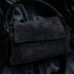 "JIL SANDER" Beautiful suede leather handbag