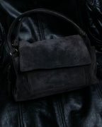 "JIL SANDER" Beautiful suede leather handbag
