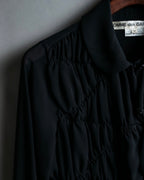 "COMME des GARÇONS" ruched sheer shirt