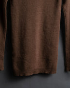 “Comme des garçons ” u-neck knit cardigan