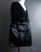 "Maison Margiela" 2016 aw leather sailor bag