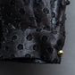 “LOEWE”  multi holed glossy silk design shirts