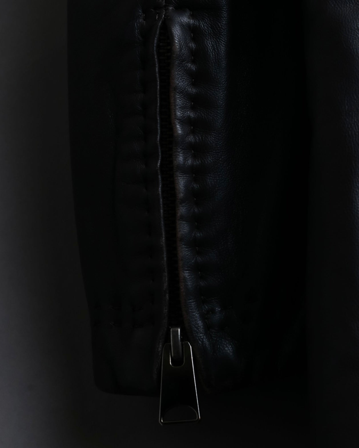 "Emporio Armani" leather stitch special design jacket