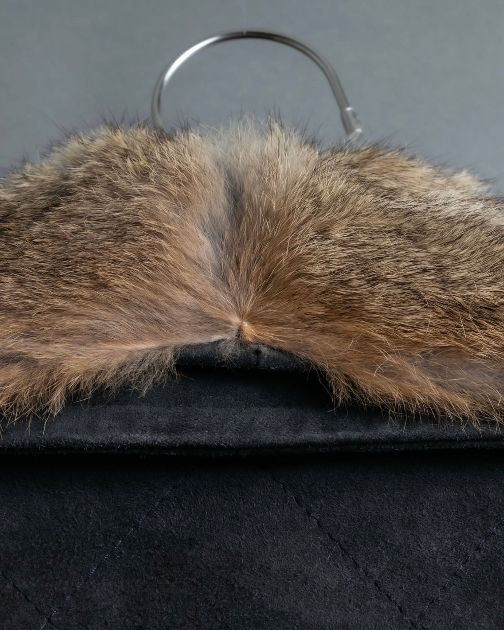 "EMMETI" goatskin quilted P coat