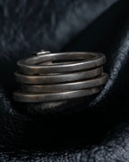 “GUCCI” silver 925 quadruple ring