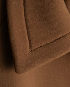 “LOEWE” beautiful cut raglan sleeve Lana wool 100% coat