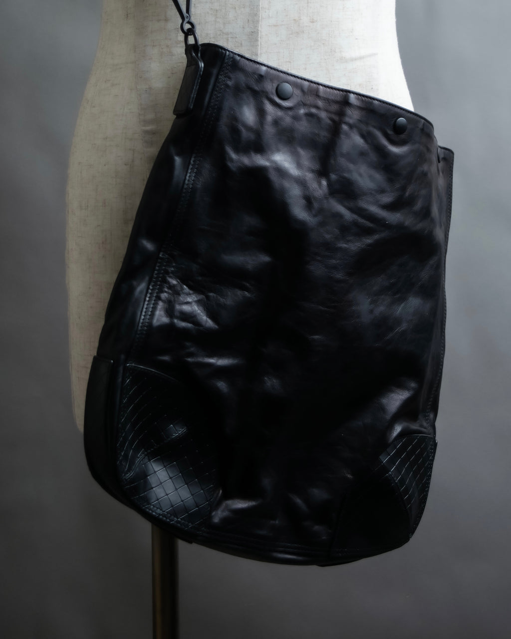 "BOTTEGA VENETA" Intreccio Mirage calf leather shoulder bag