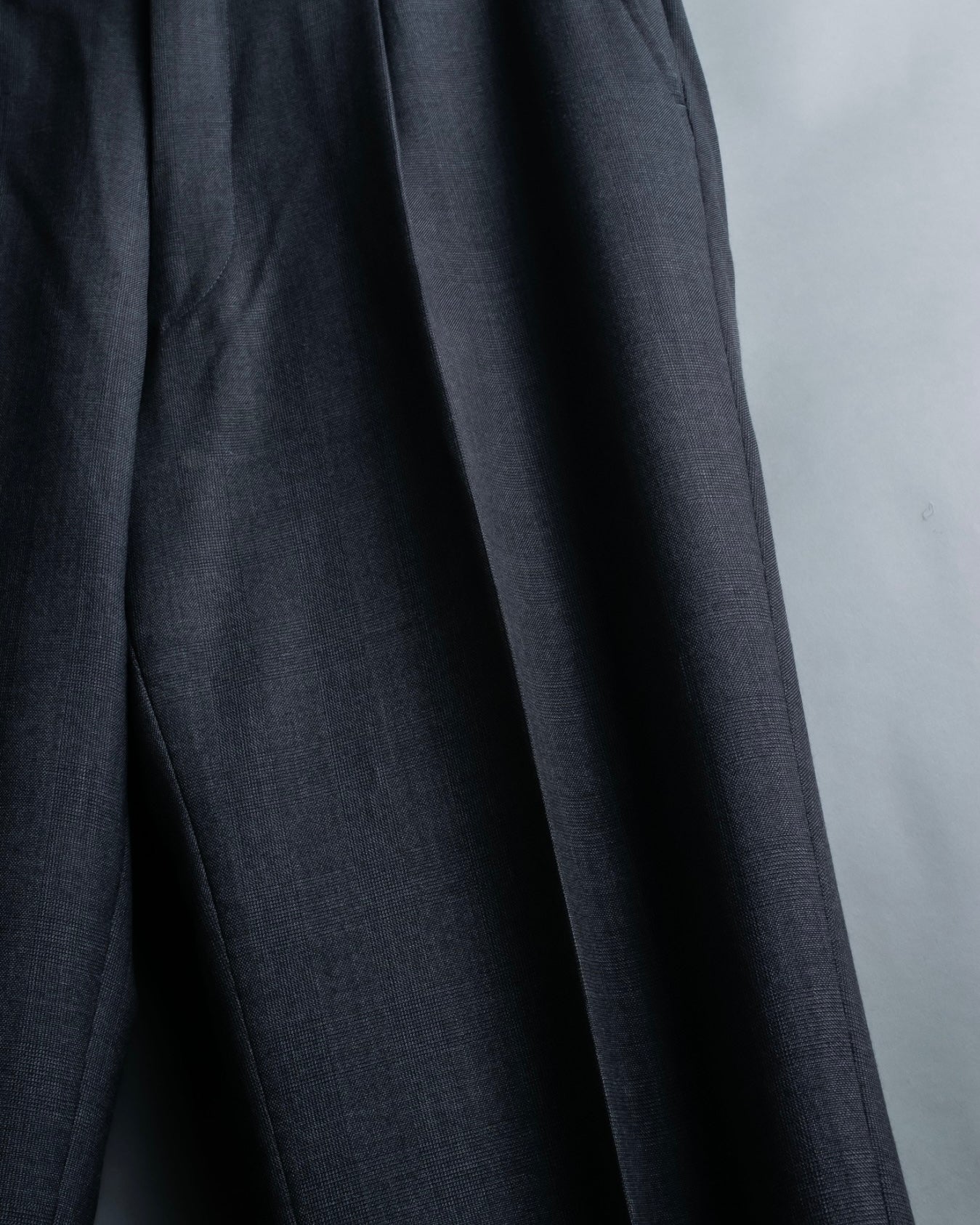 "KANSAI YAMAMOTO" Grey hidden check three-piece set up