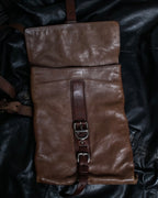 "PRADA" Real leather wrapped bag