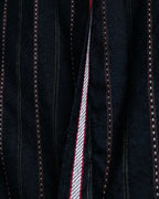 "Y's" Red Line Striped Wrap Pants Design Setup