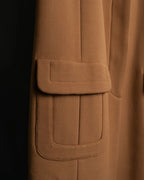 “LOEWE” beautiful cut raglan sleeve Lana wool 100% coat