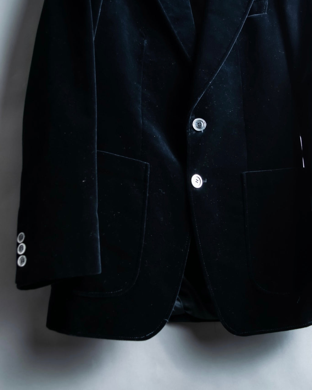 Vintage beautiful velour tailored jacket