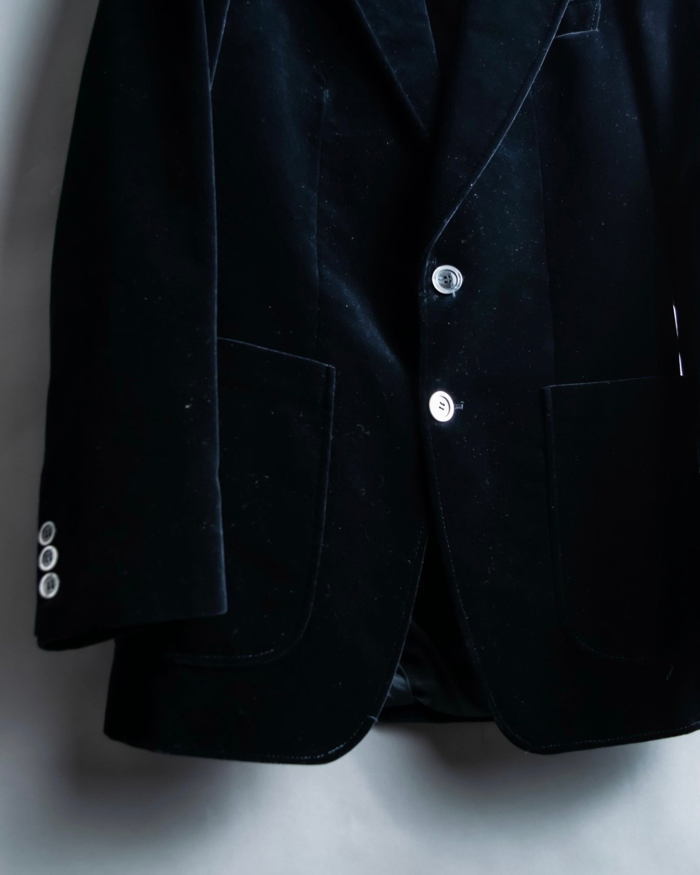 Vintage beautiful velour tailored jacket