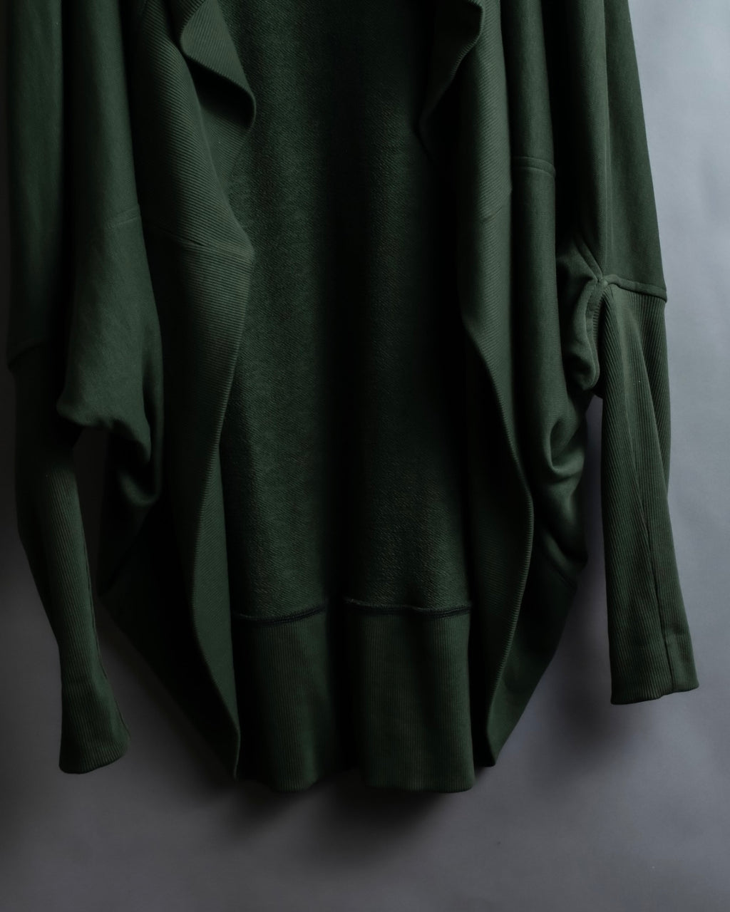 Vintage dolman design jersey cardigan