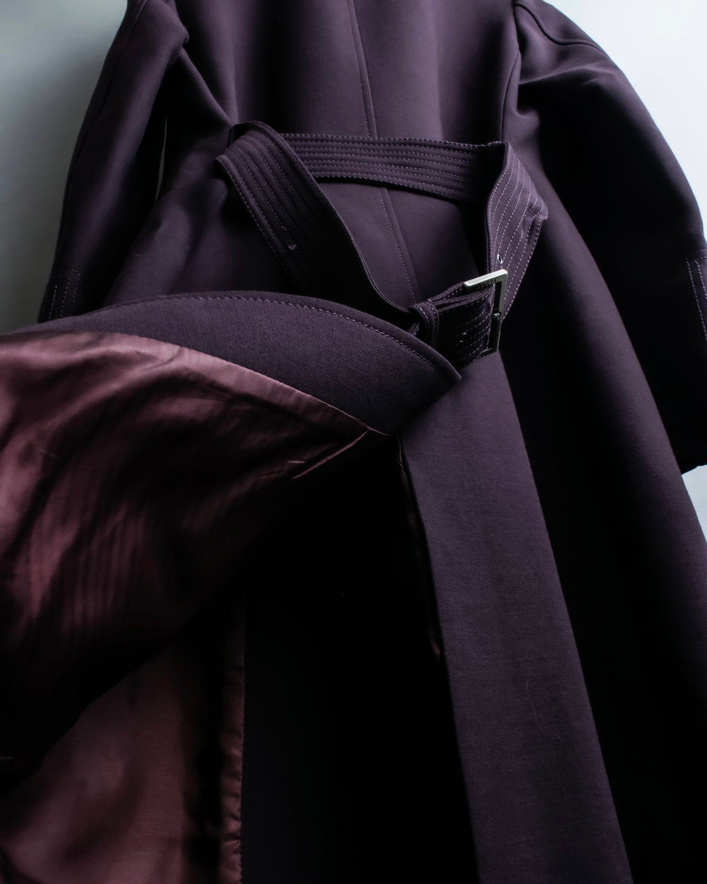 "GIANFRANCO FERRE white" riders design double zip coat