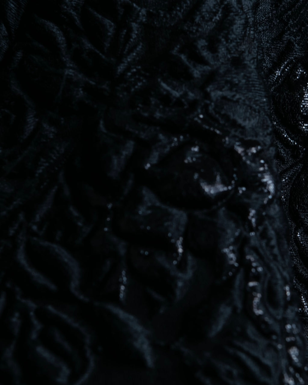 “Philiip Lim” Switched botanical pattern drivers jacket