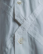 “Comme des Garçons Homme Plus Ever Green” special diagonal cut designed shirt