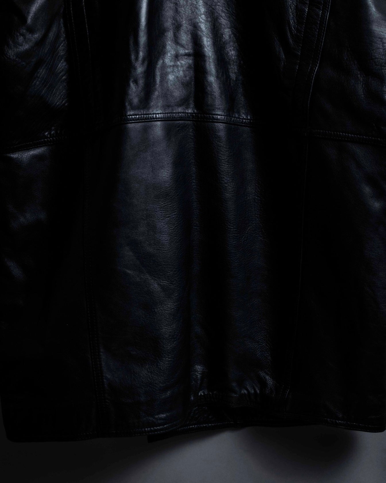 3XL Oversilhouette Faux Fur Leather Coat