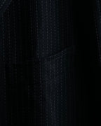 "Paul Smith London" Stitch design stripe compact lapel single tailored jacket