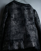 "PRADA" sheep fur wool duffel jacket