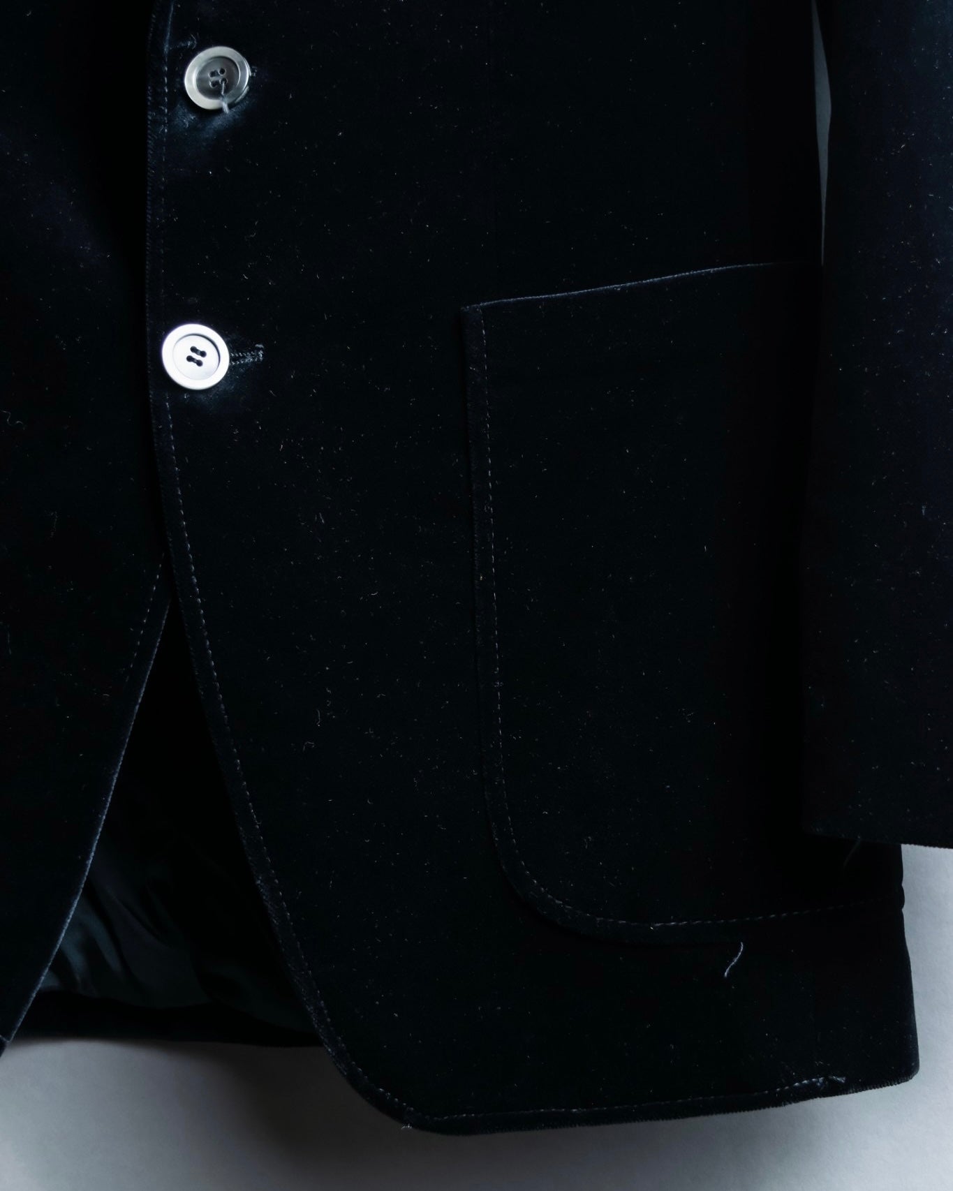 Vintage beautiful velour tailored jacket