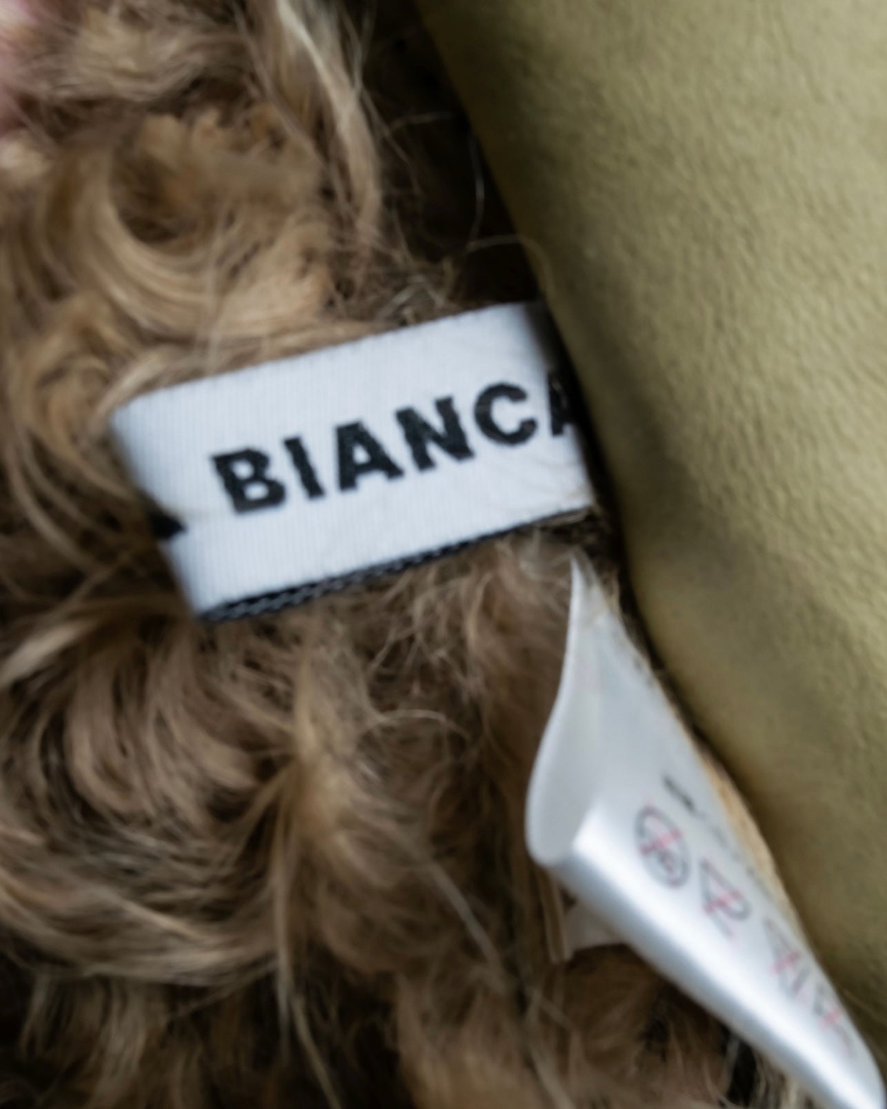 Vintage kargan lamb suede combination jacket