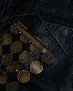 "CELINE" Round metal antique bracelet