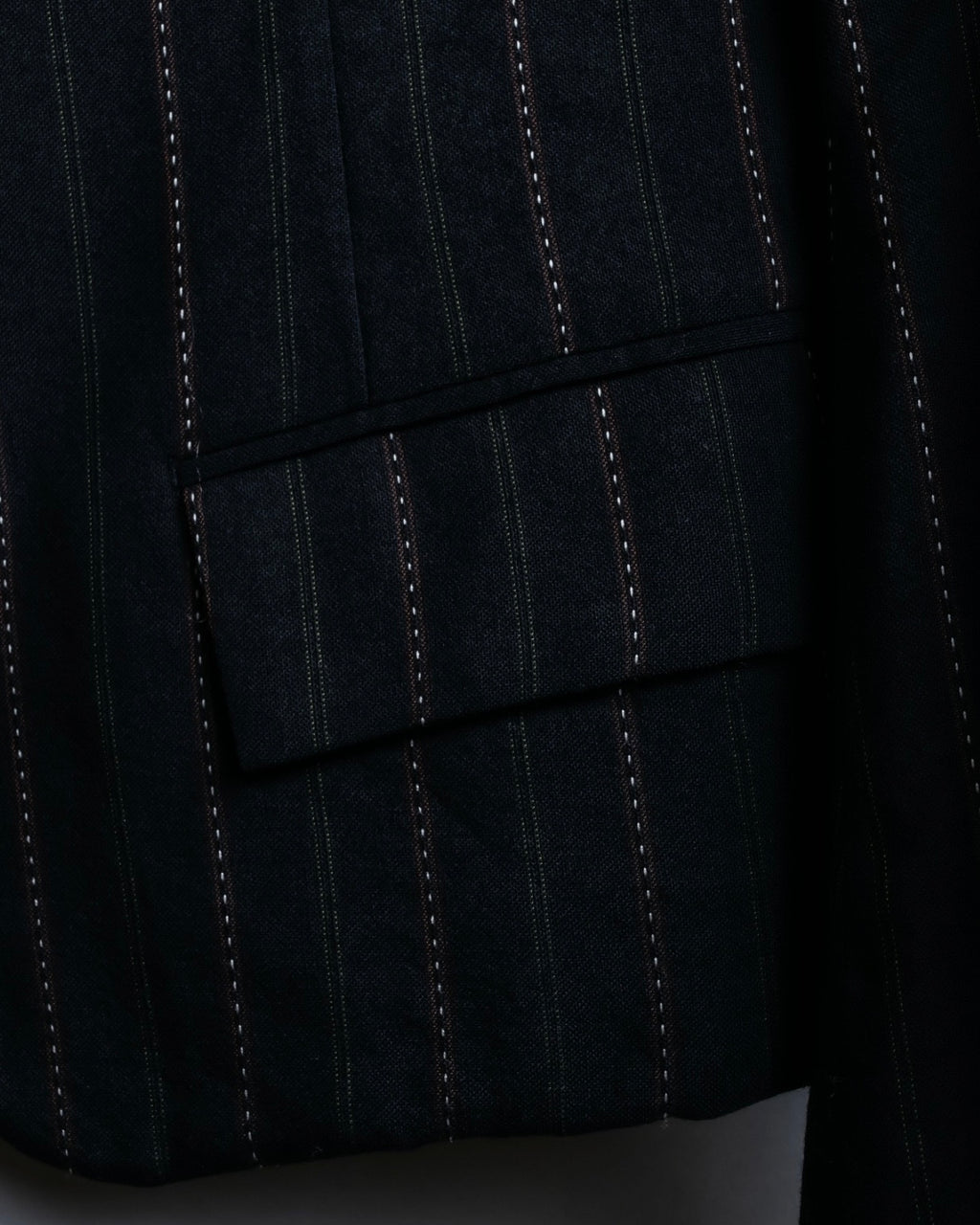 "Y's" Red Line Striped Wrap Pants Design Setup