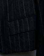 "Y's" Red Line Striped Wrap Pants Design Setup