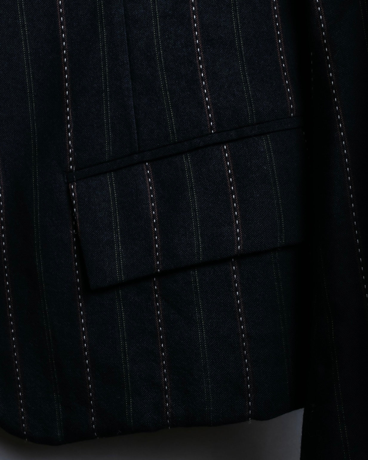 "Y's" Red Line Striped Wrap Pants Design Setup