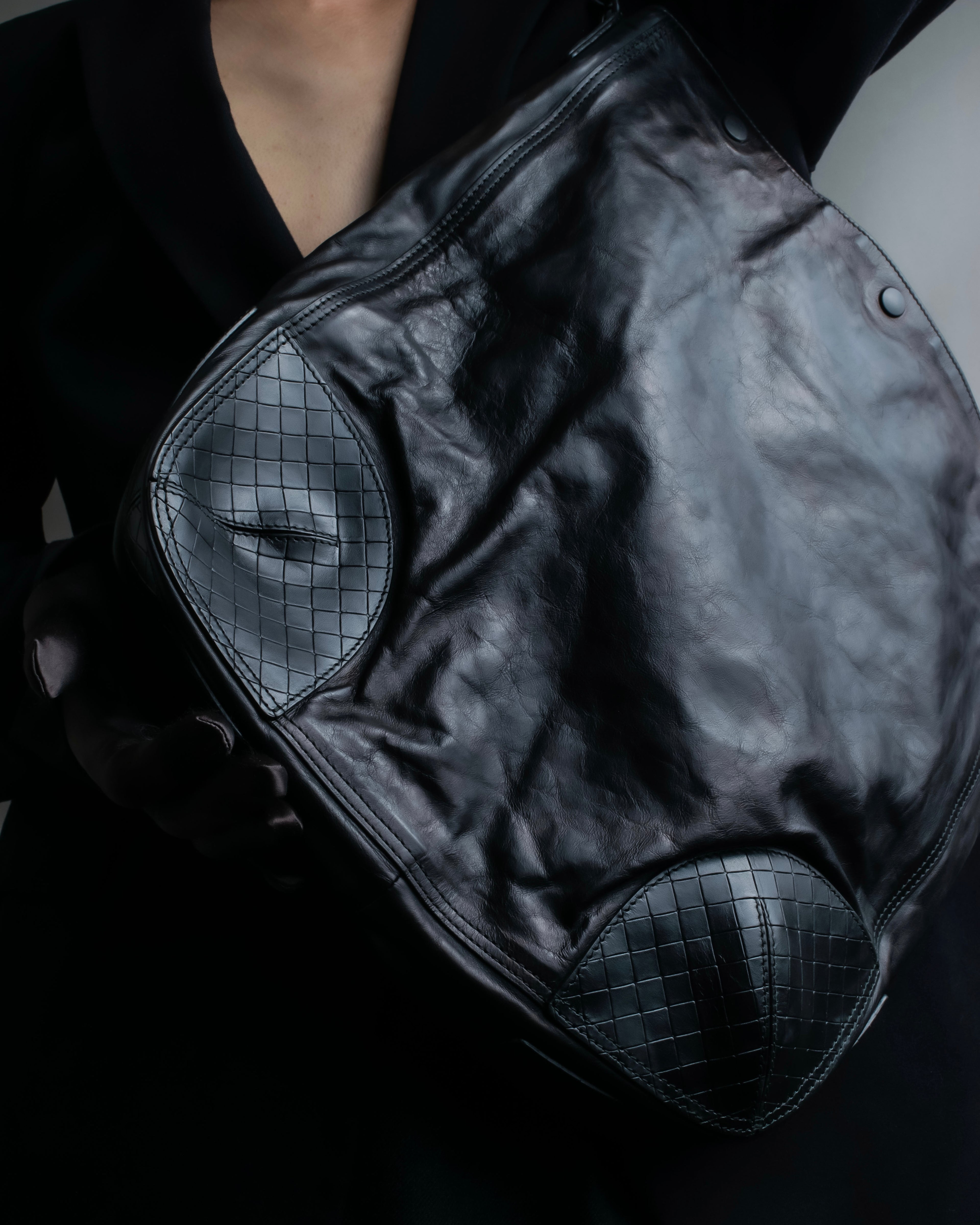 "BOTTEGA VENETA" Intreccio Mirage calf leather shoulder bag