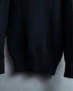 "GUCCI" Oversized high neck design rib knit