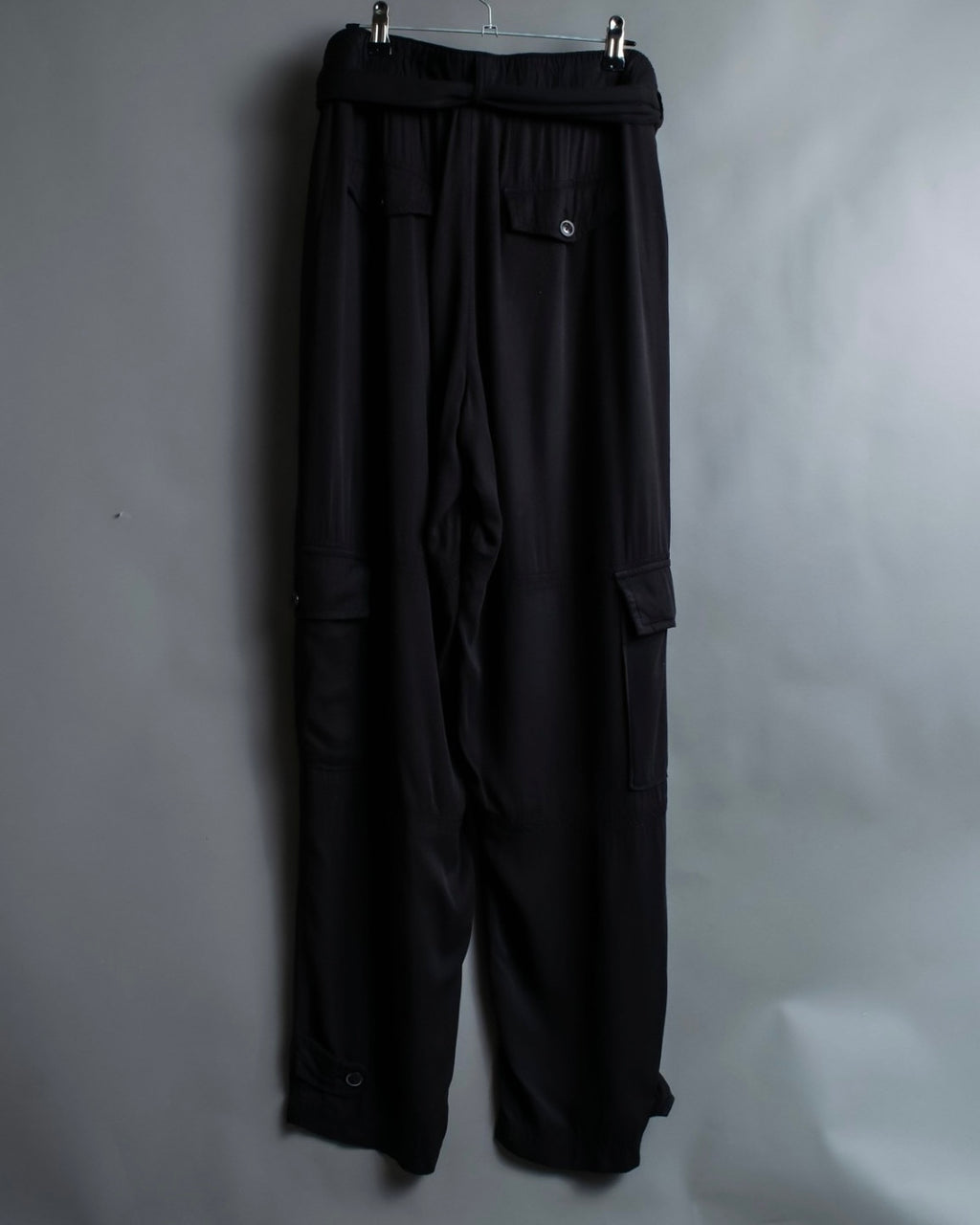 100% rayon thick cargo pants