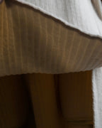 "SOWER" cashmere cotton double breasted tailored jacket