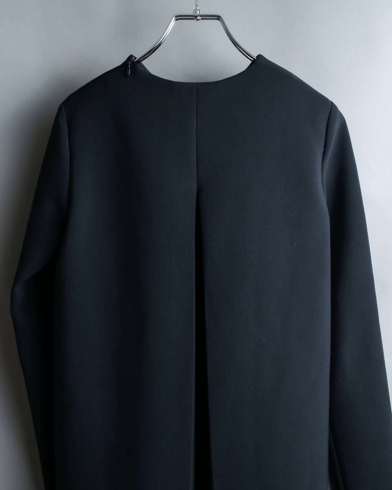 "YOKO CHAN" Deep action pleated mid-length dress